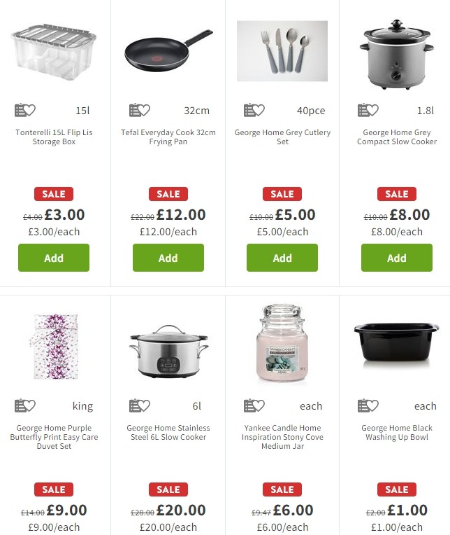 ASDA Offers from 3 January