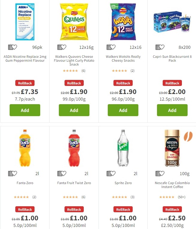 ASDA Offers from 3 January