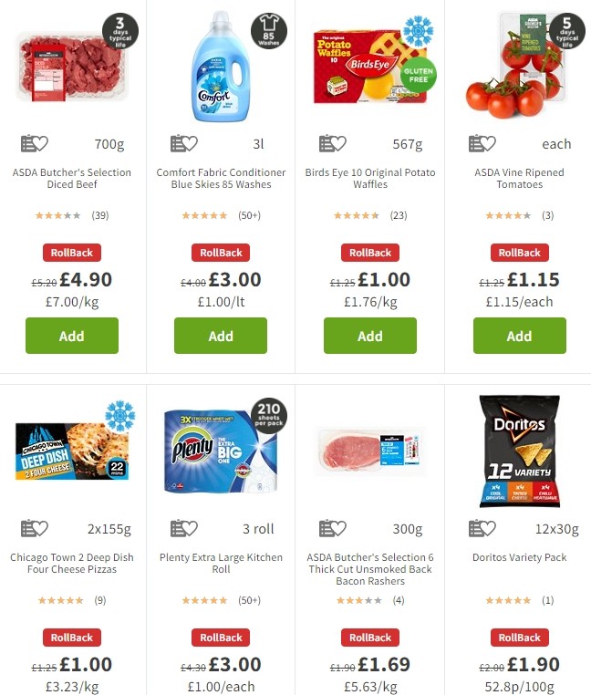 ASDA Offers from 10 January