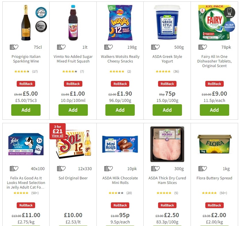 ASDA Offers from 24 January