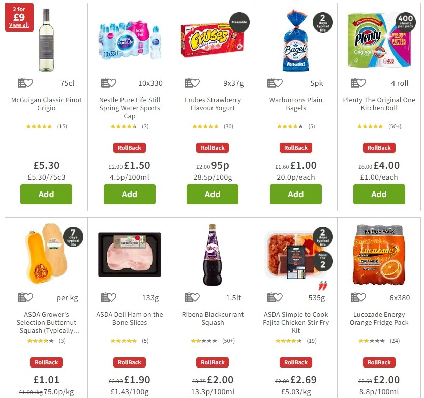 ASDA Offers from 24 January