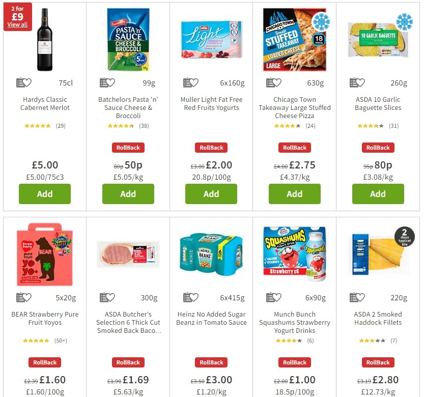 ASDA Offers from 24 January