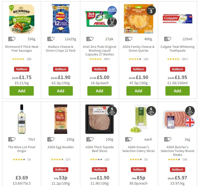 ASDA Offers from 24 January