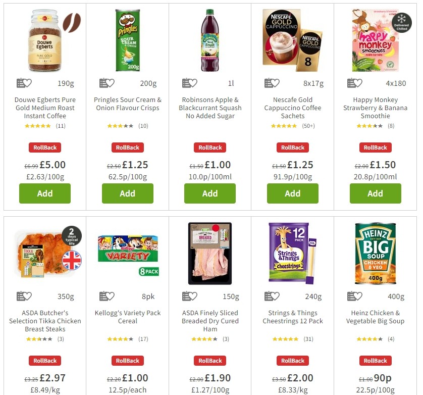 ASDA Offers from 24 January