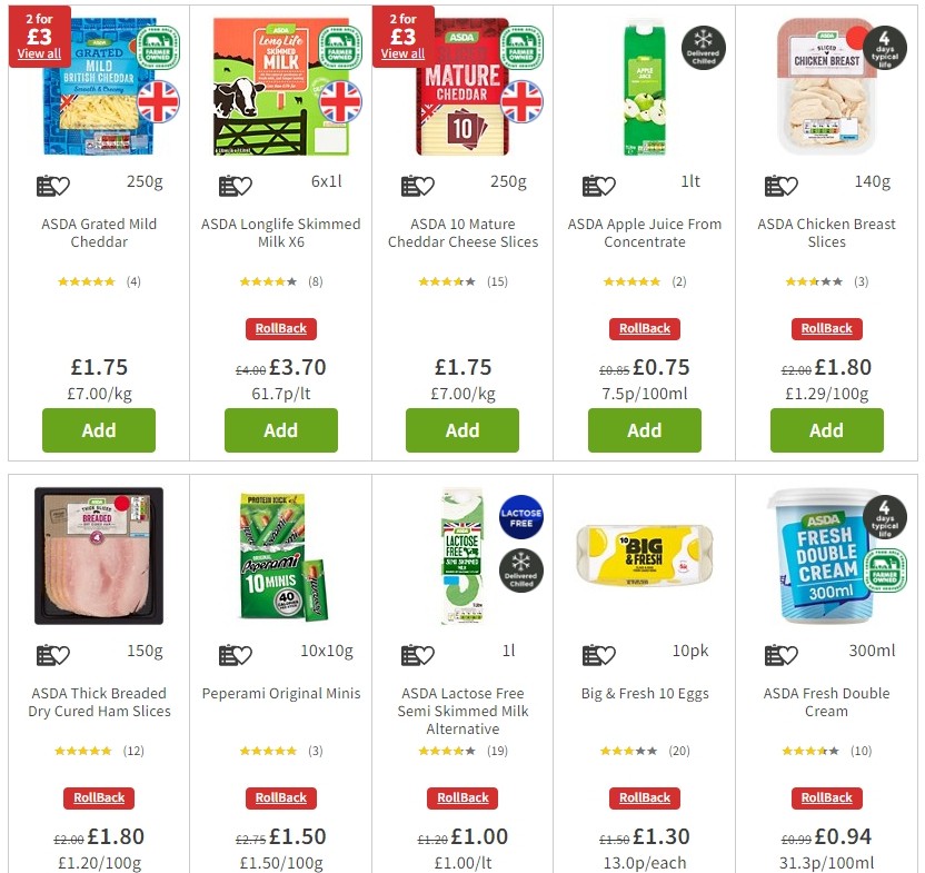 ASDA Offers from 14 February