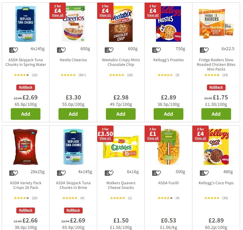 ASDA Offers from 14 February