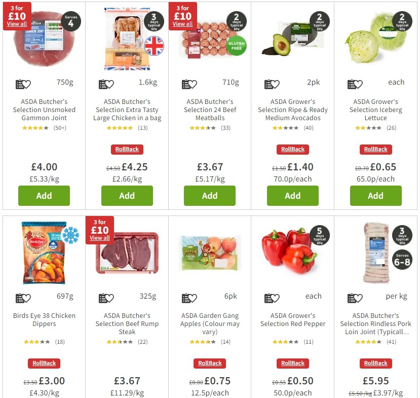 ASDA Offers from 14 February