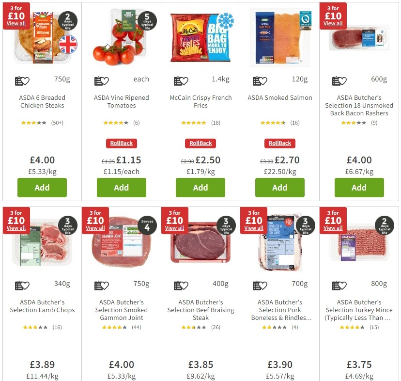 ASDA Offers from 14 February