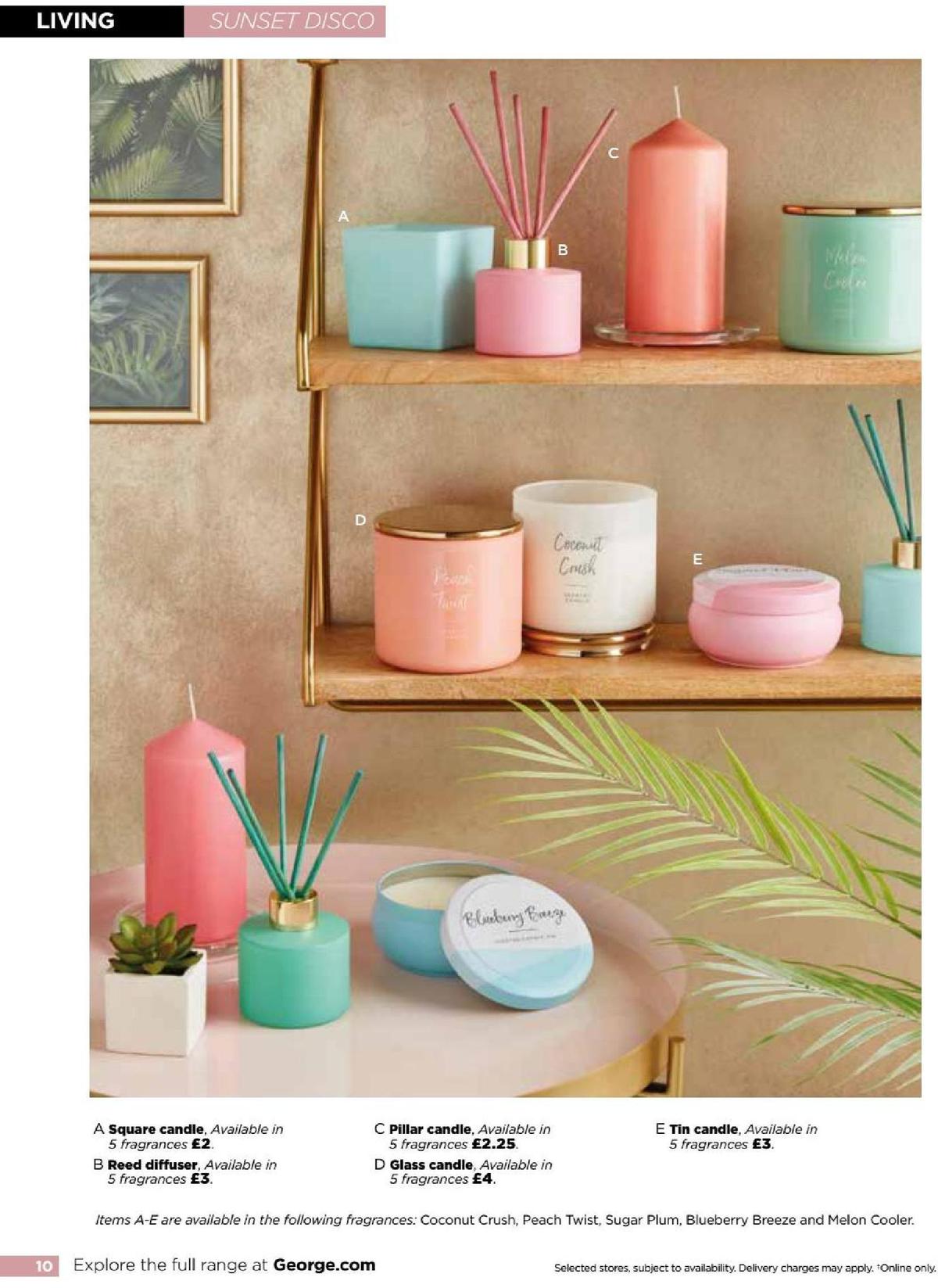 ASDA George Home Spring Summer Catalogue Offers from 4 February