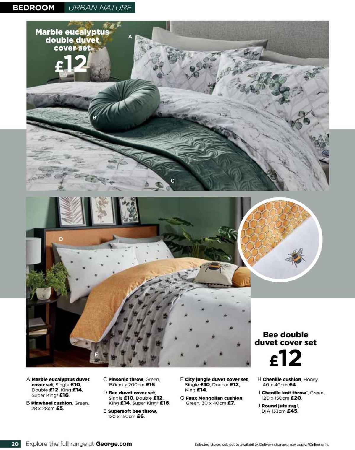 ASDA George Home Spring Summer Catalogue Offers from 4 February