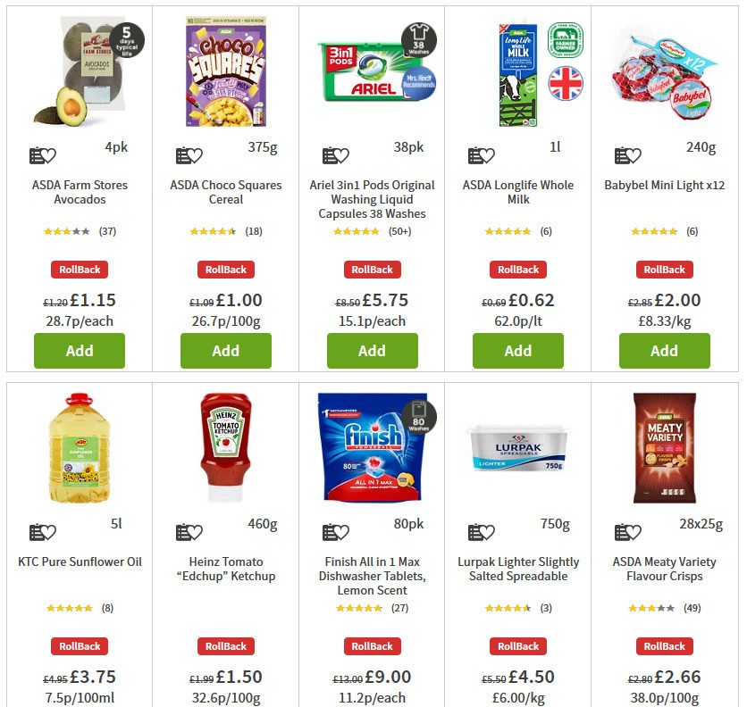 ASDA Offers from 6 March