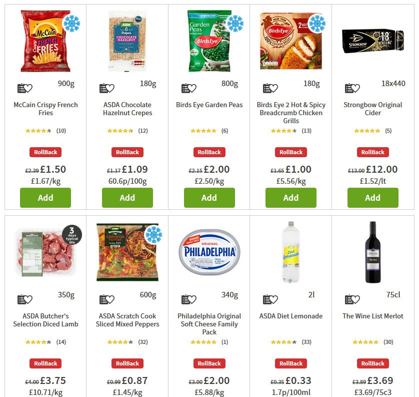 ASDA Offers from 6 March