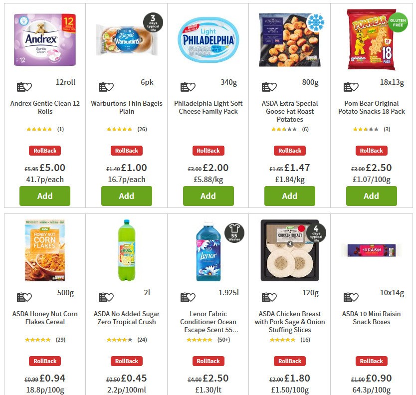 ASDA Offers from 13 March