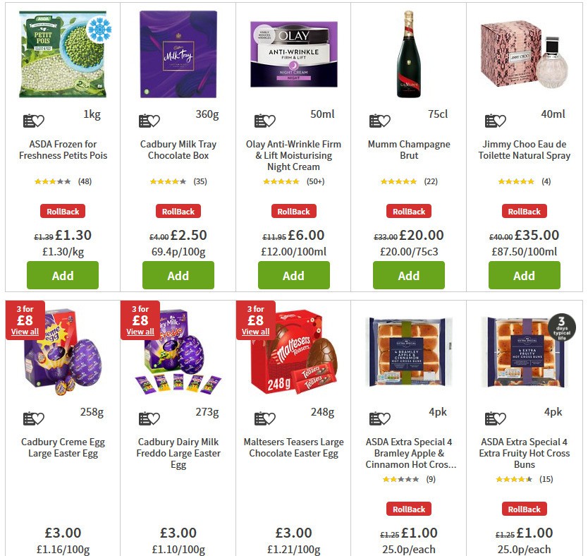 ASDA Offers from 13 March