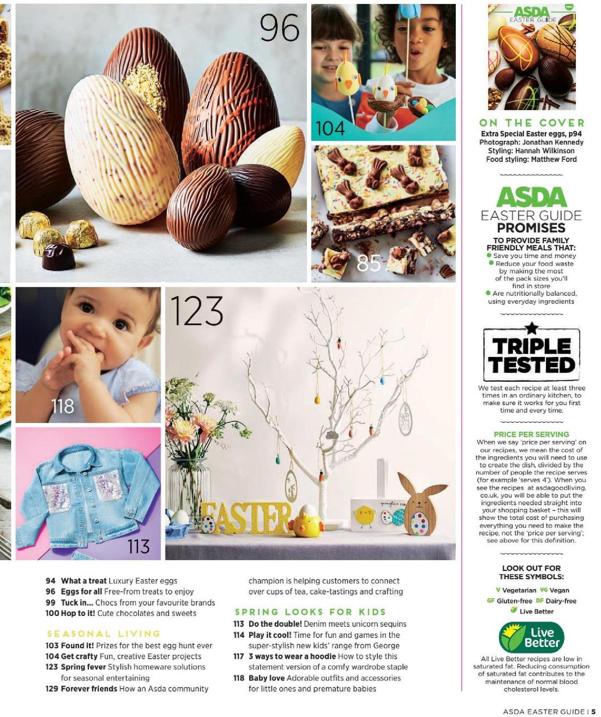 ASDA Magazine Easter Guide Offers from 14 March