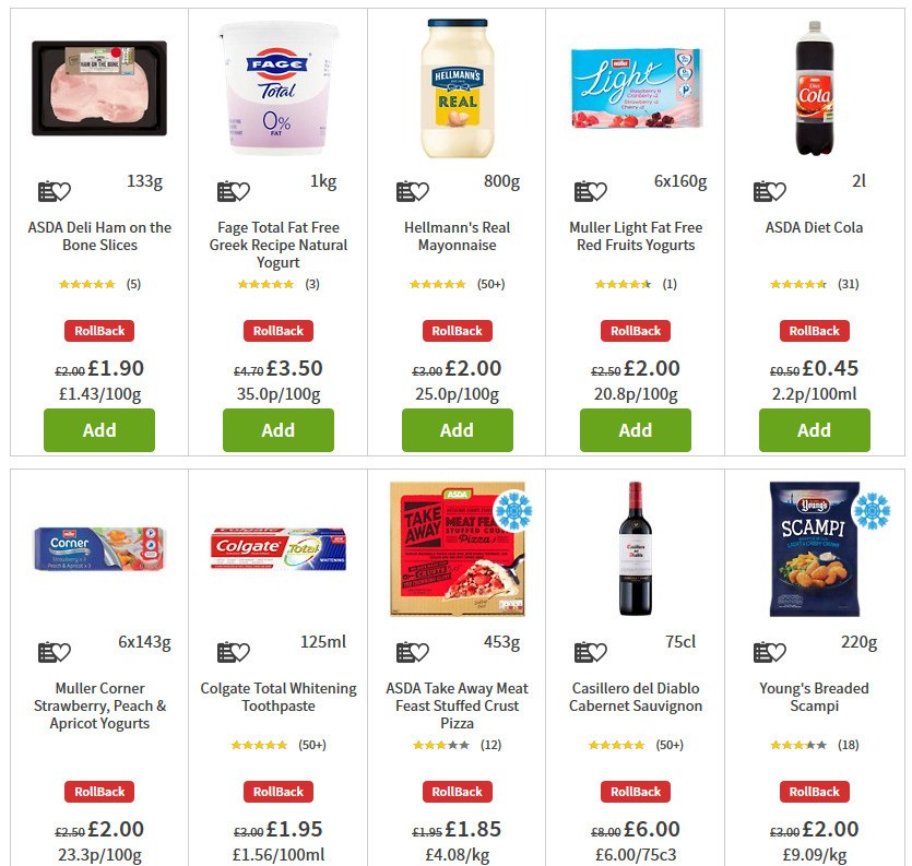 ASDA Offers from 20 March