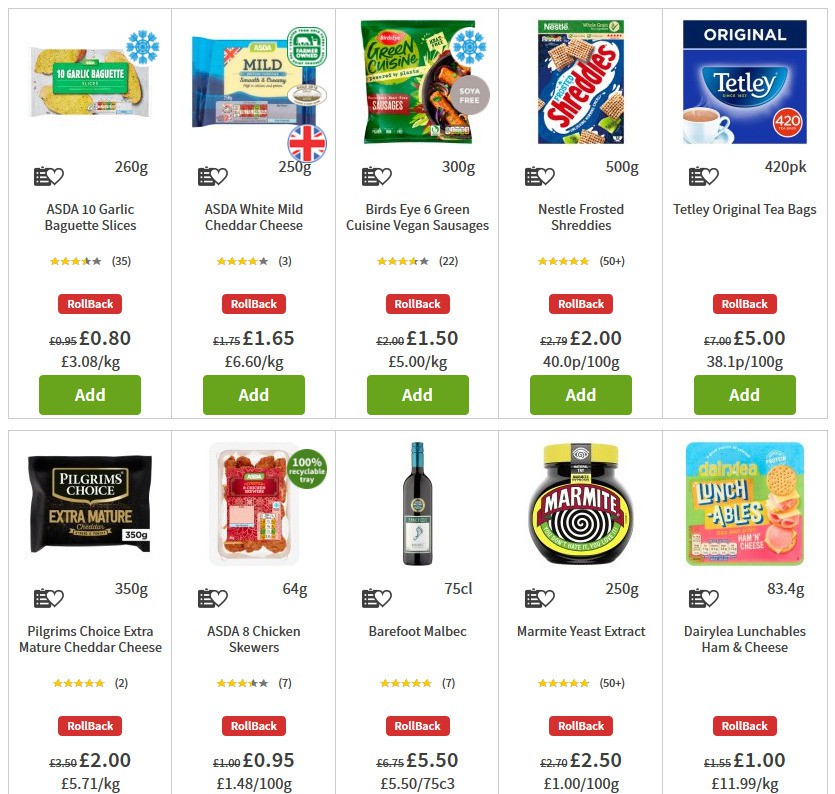 ASDA Offers from 20 March