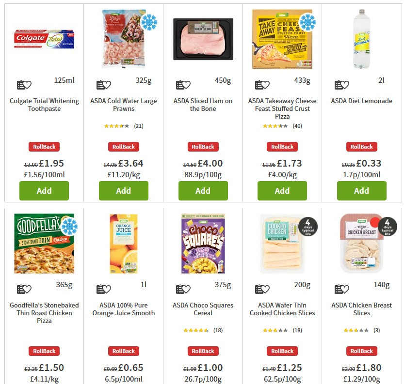 ASDA Offers from 27 March