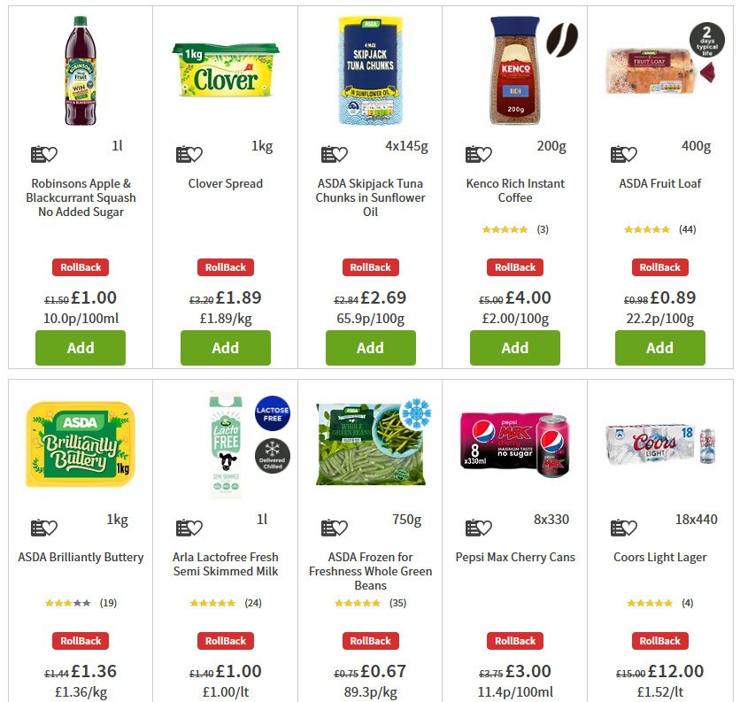 ASDA Offers from 27 March