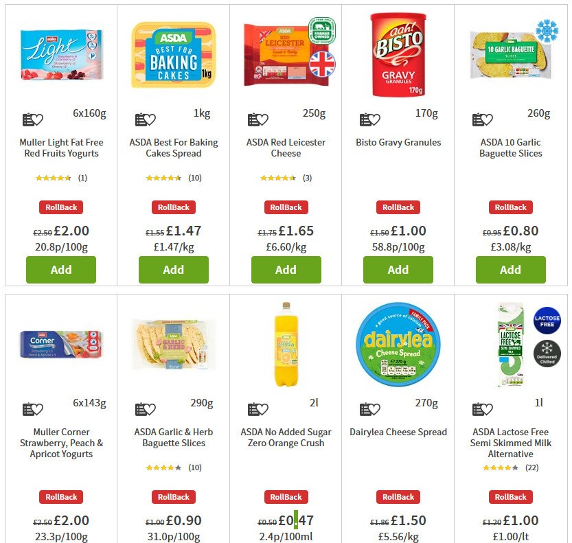 ASDA Offers from 27 March