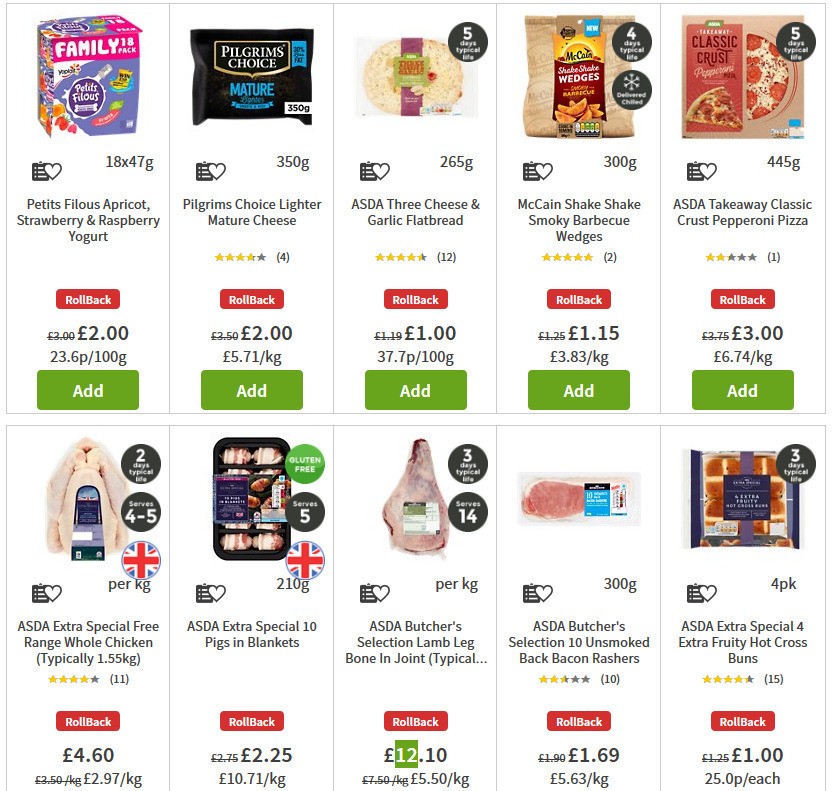 ASDA Offers from 27 March