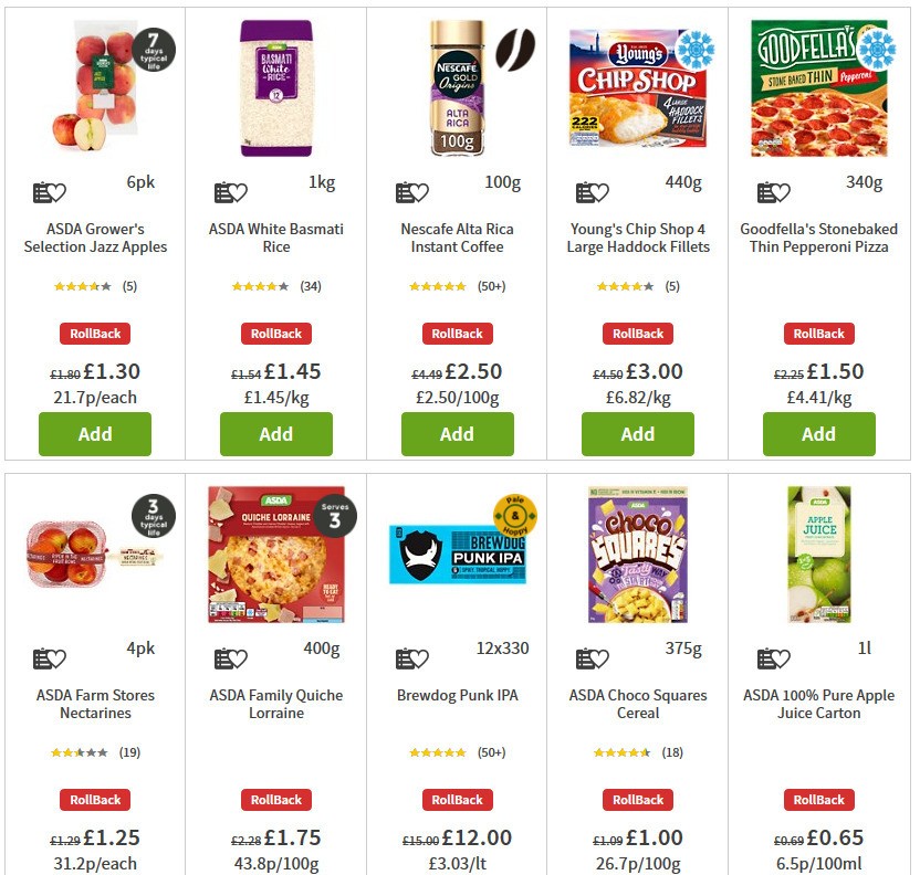 ASDA Offers from 3 April