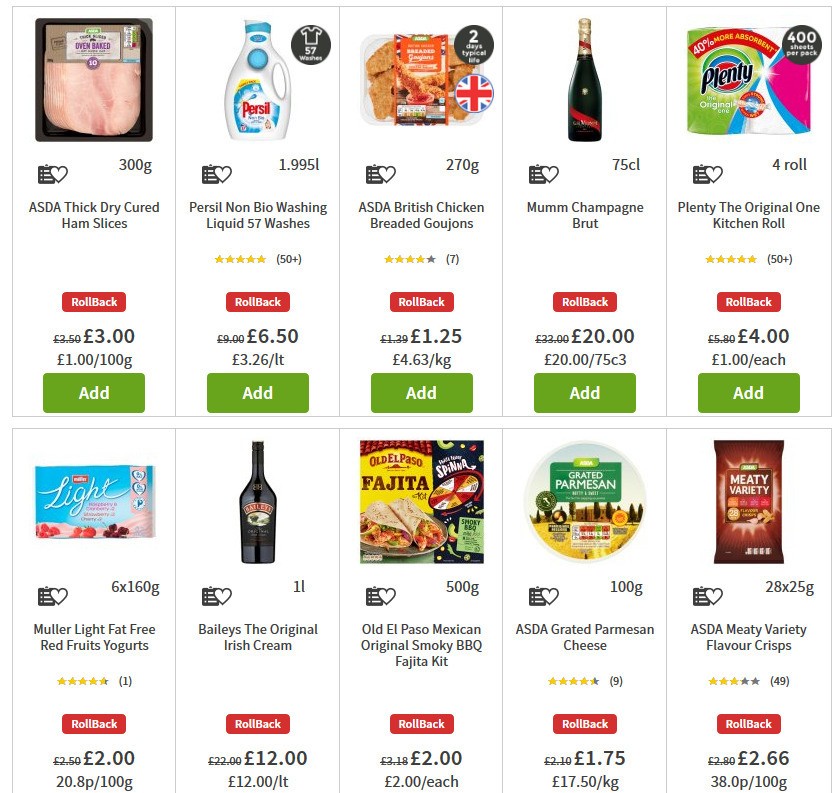 ASDA Offers from 3 April