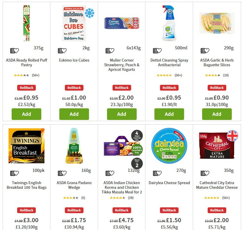 ASDA Offers from 3 April