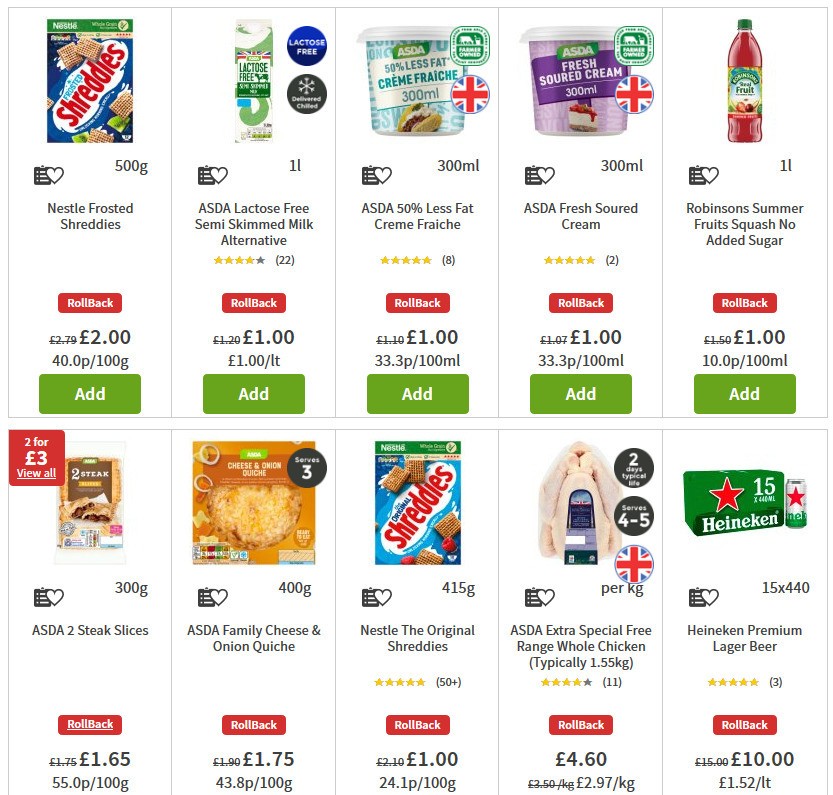 ASDA Offers from 3 April