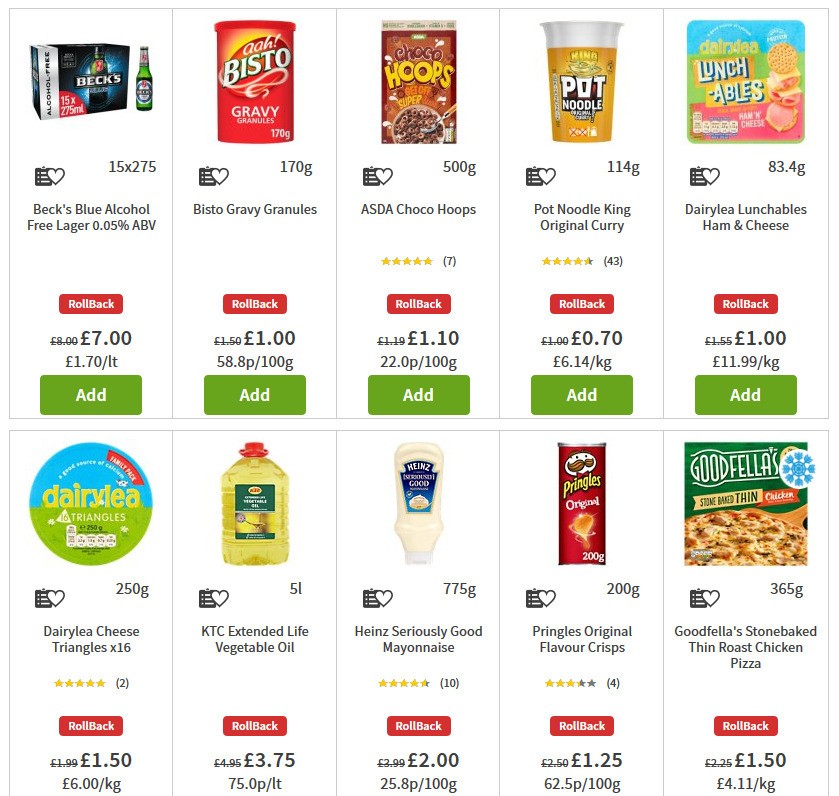 ASDA Offers from 3 April