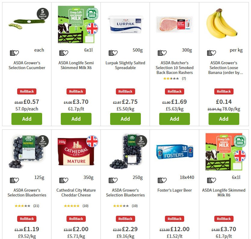 ASDA Offers from 3 April