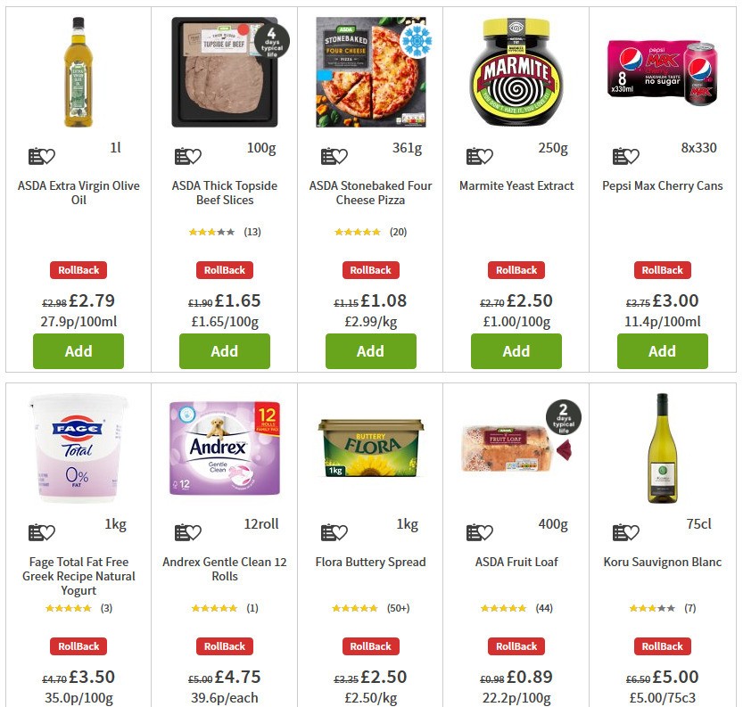 ASDA Offers from 3 April