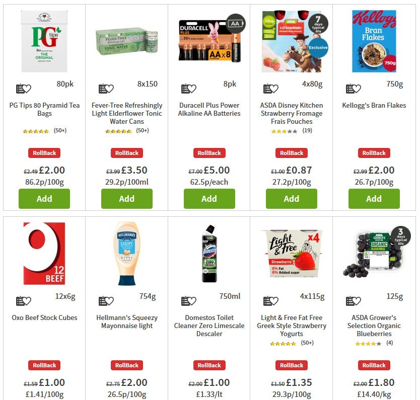 ASDA Offers from 17 April