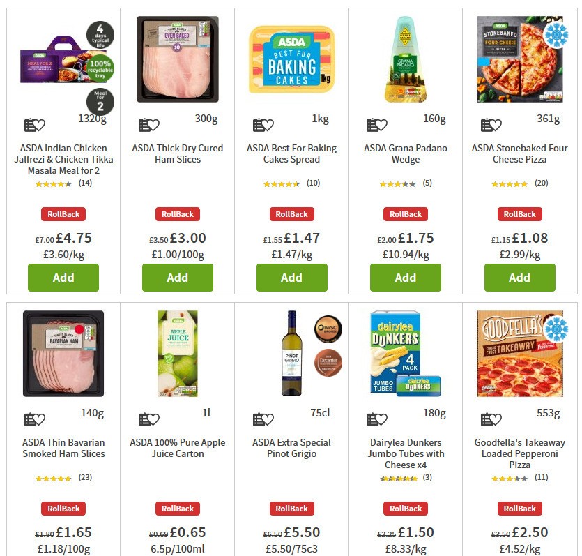 ASDA Offers from 17 April