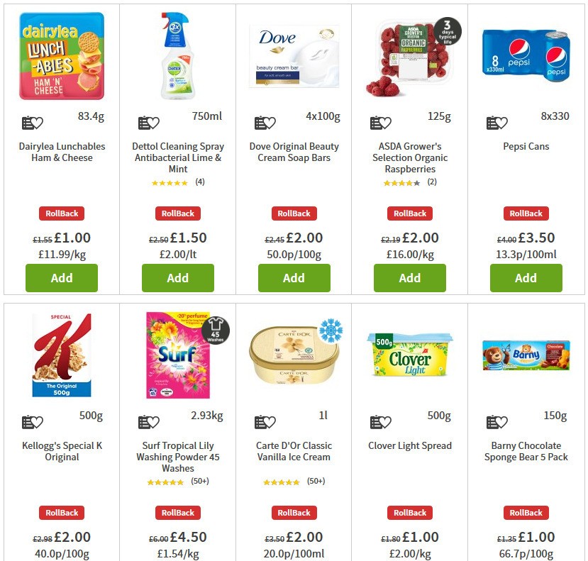 ASDA Offers from 8 May