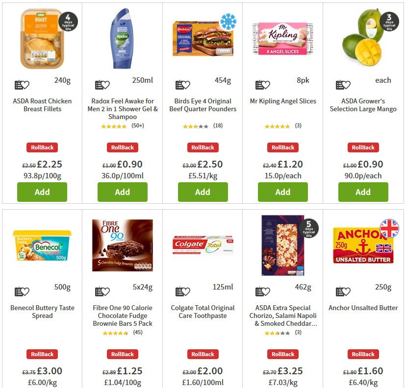 ASDA Offers from 8 May