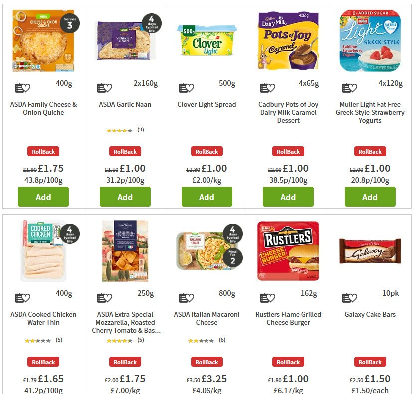 ASDA Offers from 8 May