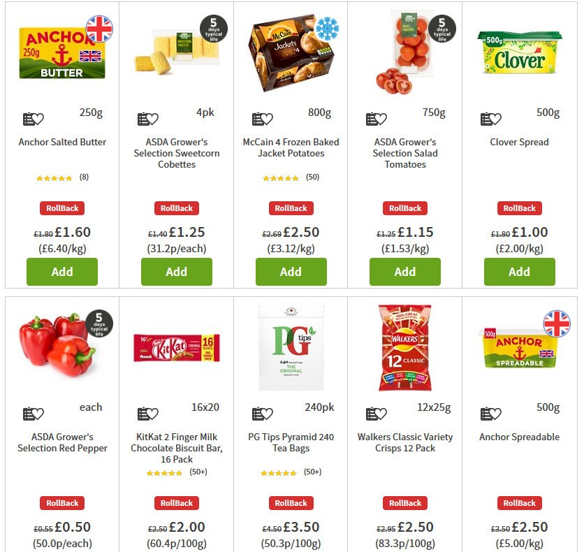 ASDA Offers from 15 May