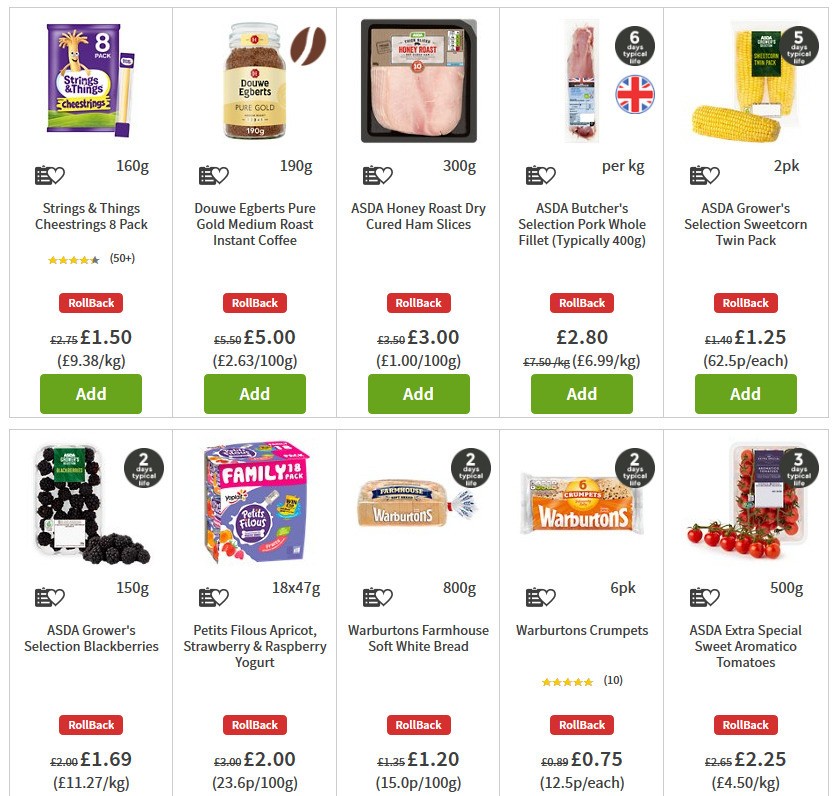 ASDA Offers from 22 May