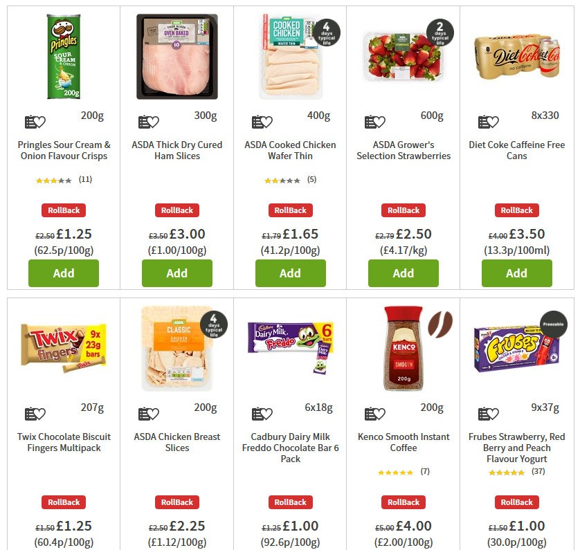 ASDA Offers from 22 May