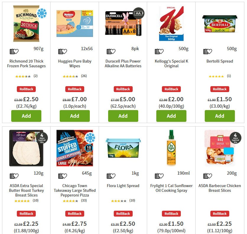 ASDA Offers from 29 May