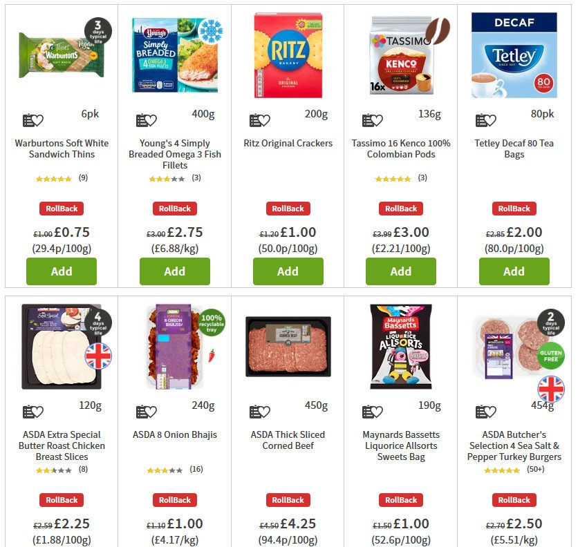 ASDA Offers from 29 May