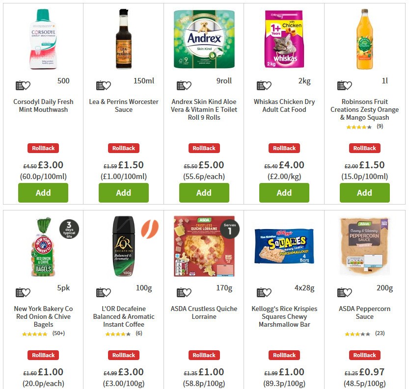 ASDA Offers from 29 May