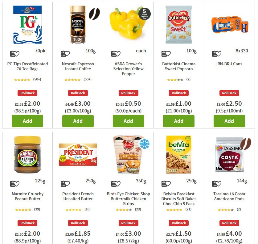 ASDA Offers from 29 May