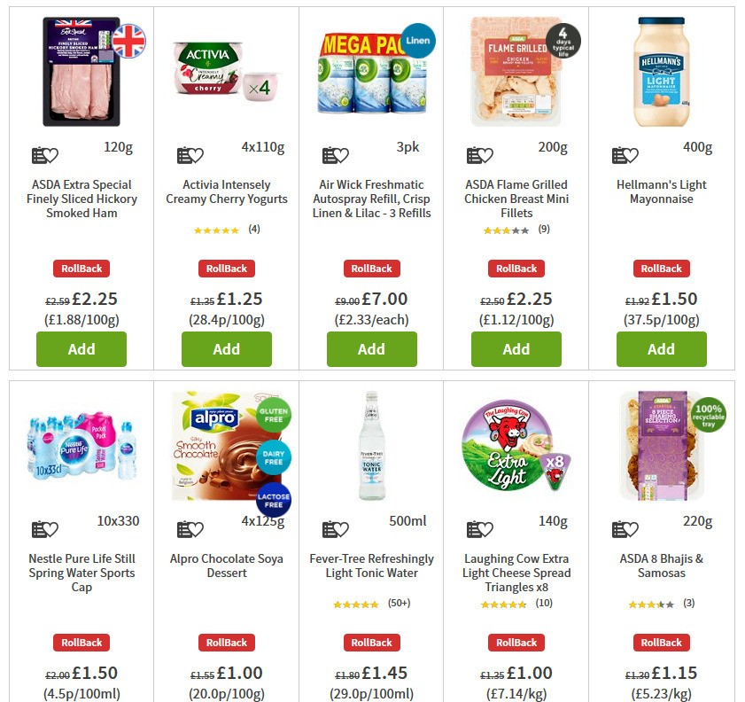 ASDA Offers from 29 May