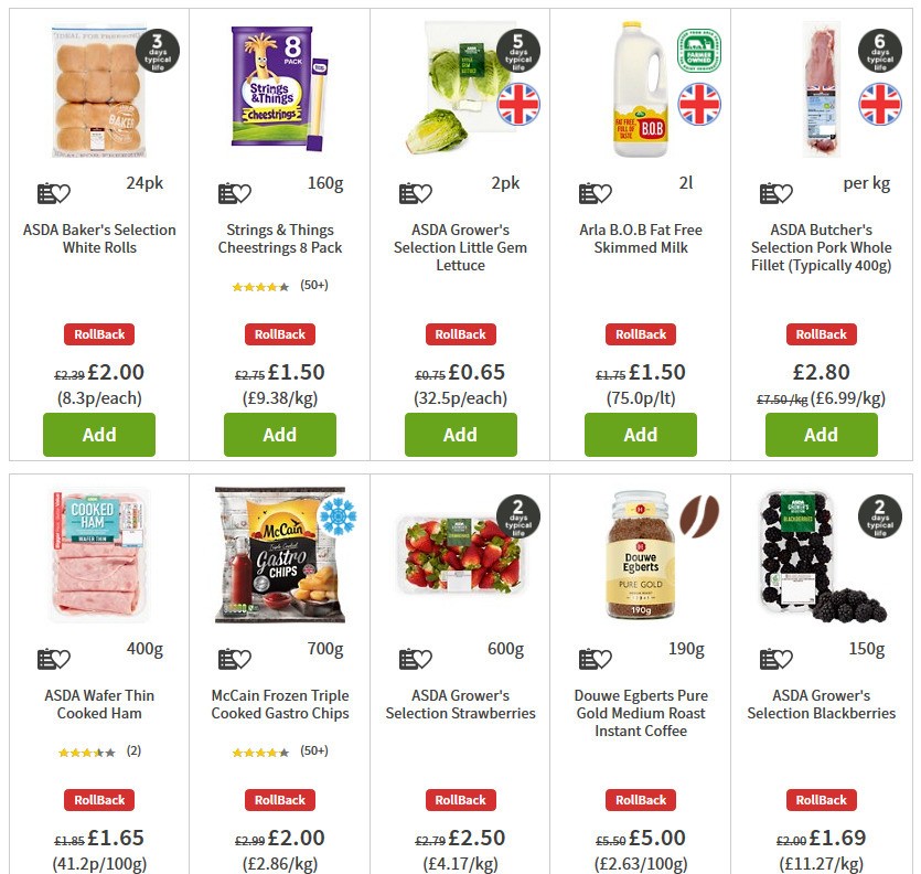 ASDA Offers from 29 May