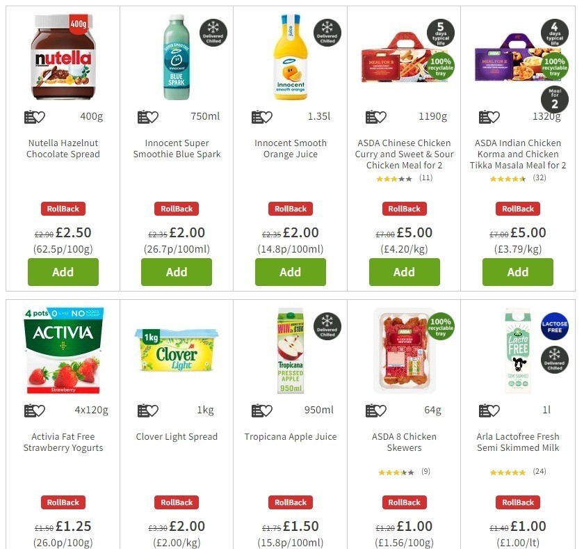 ASDA Offers from 12 June