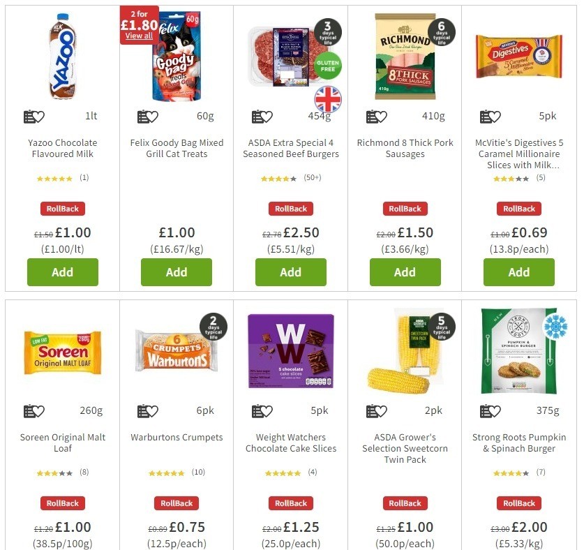 ASDA Offers from 12 June