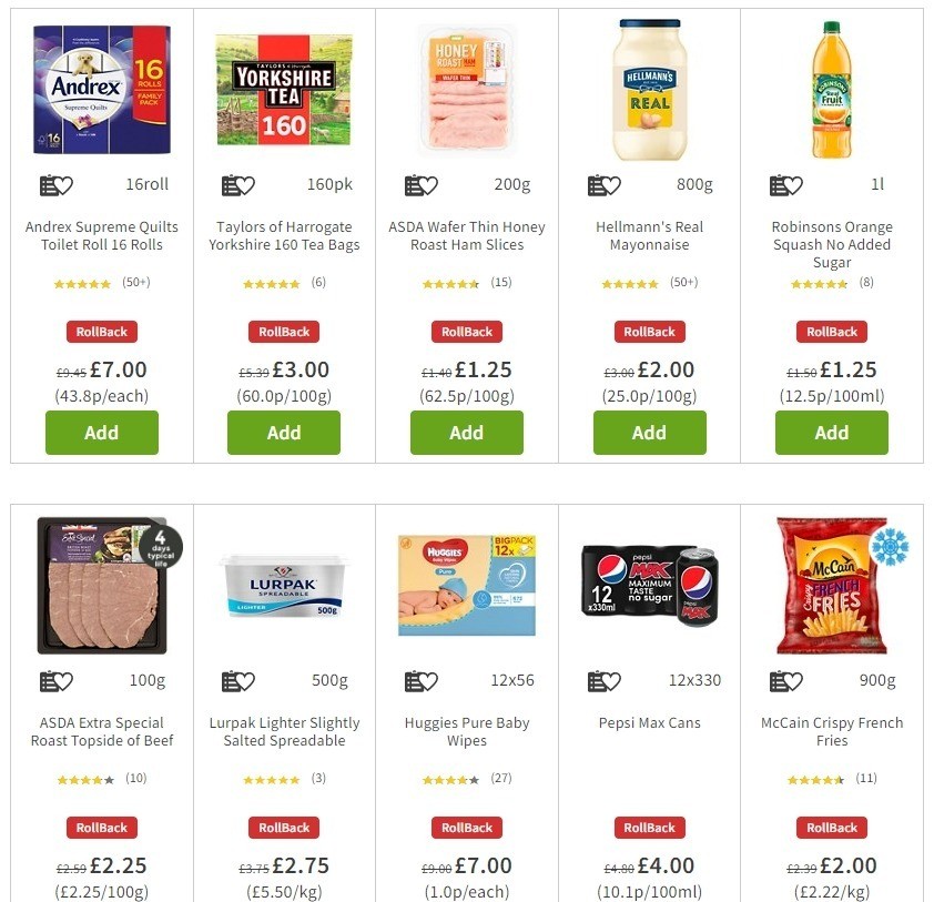 ASDA Offers from 19 June