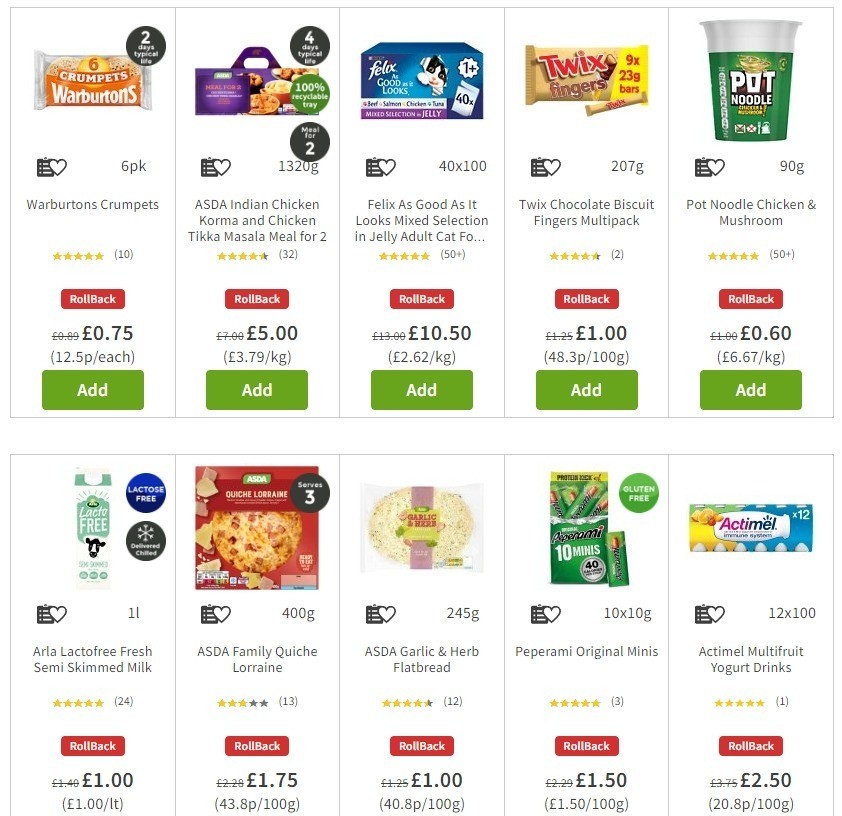 ASDA Offers from 19 June